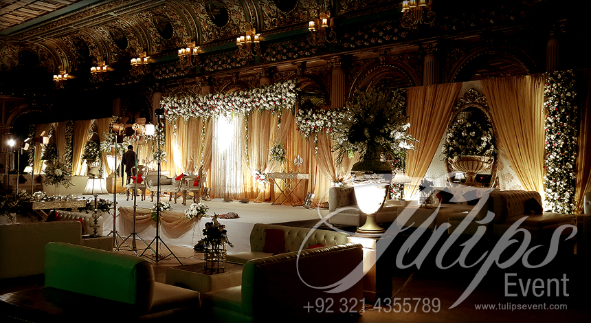 Grand Walima Stage Decoration Setup Planner in Lahore Pakistan 20