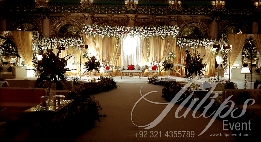 Grand Walima Stage Decoration Setup Planner in Lahore Pakistan 21