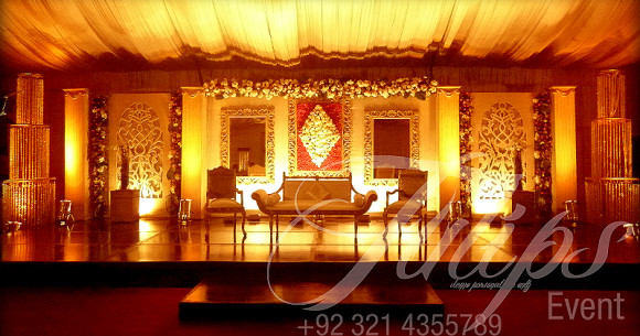 Drawing Room wedding stage