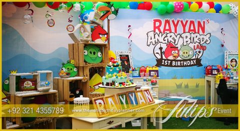Angry Birds Party decoration