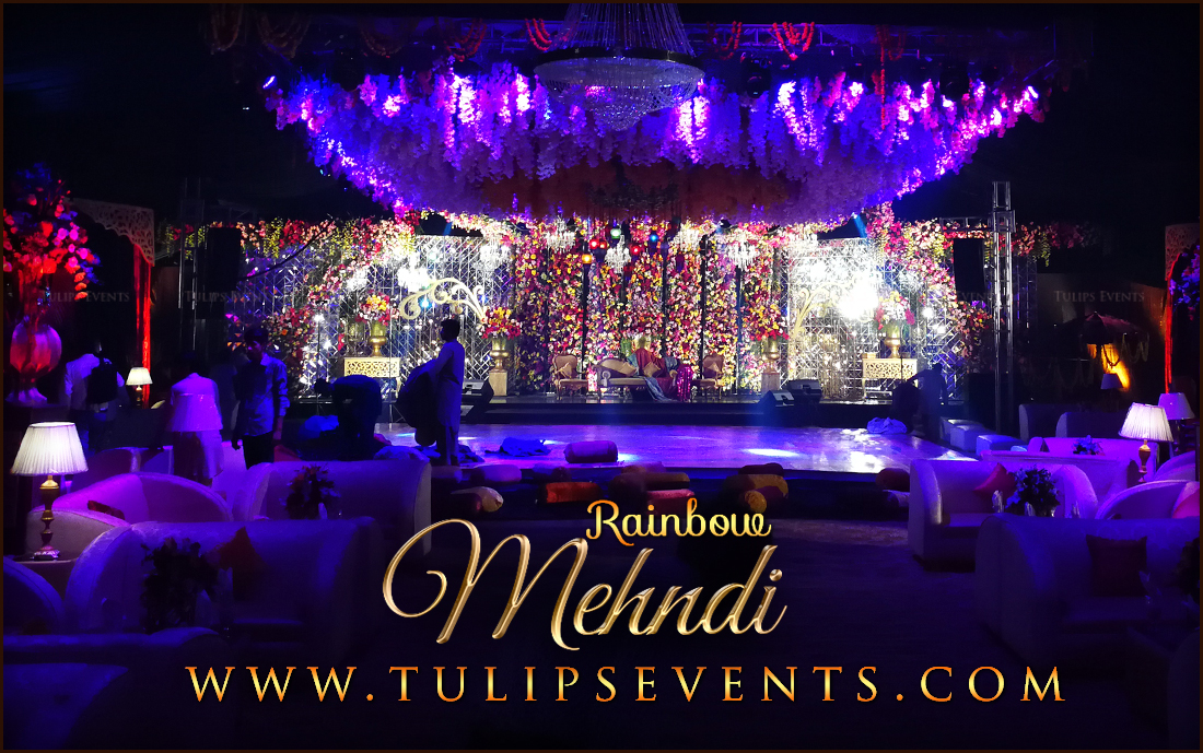 Fairy Tale Wedding Mehndi Roof Decoration ideas in Pakistan (13)