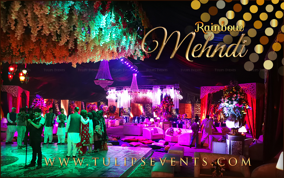 Fairy Tale Wedding Mehndi Roof Decoration ideas in Pakistan (3)