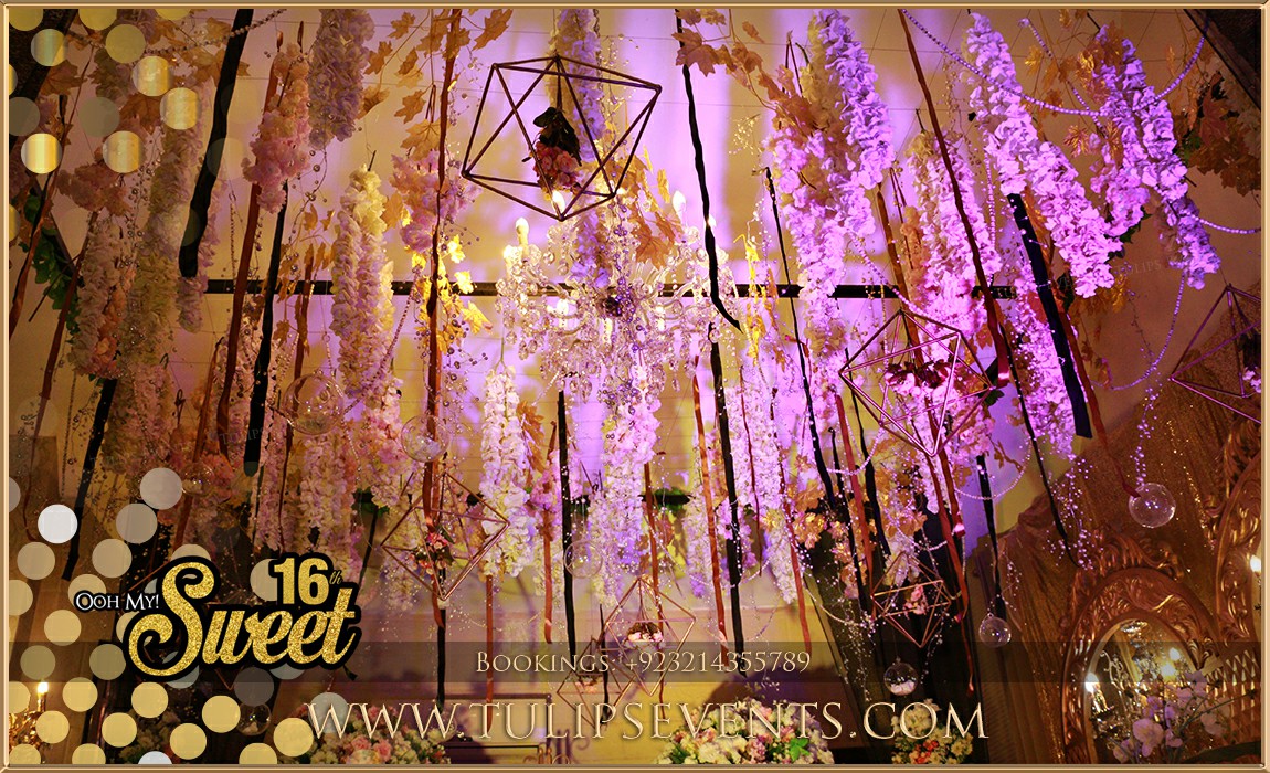 Black and Gold Theme Party Decoration ideas in Pakistan (5)