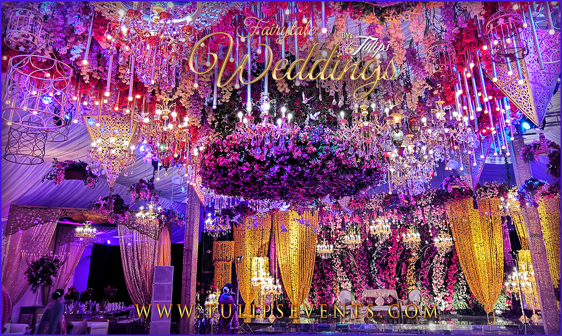 Fairytale Pakistani Mehndi Stage Decorations ideas by Tulips Events (12)
