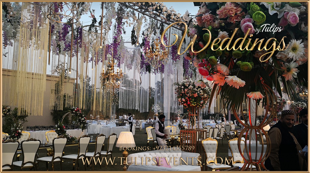 Amazing Outdoor Pakistani Wedding Reception Decoration ideas (22)