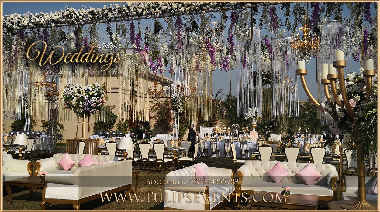 Amazing Outdoor Pakistani Wedding Reception Decoration ideas (29)