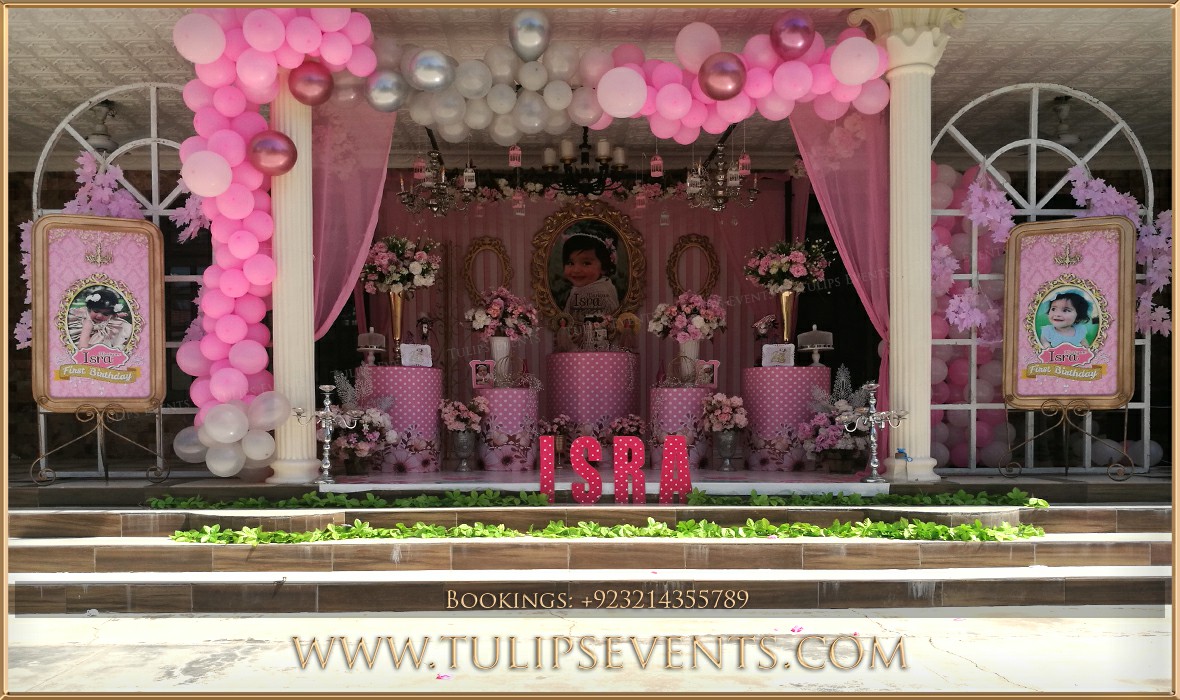 Fairy Princess 1st birthday party Theme decor ideas in Pakistan (4) -  Tulips Event Management