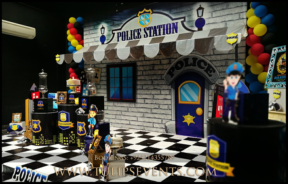 Police Theme Party ideas in Lahore Pakistan (10)