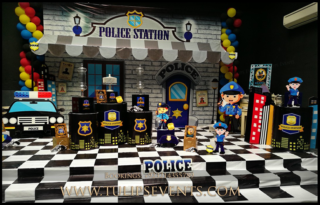 Police Theme Party ideas in Lahore Pakistan (8)