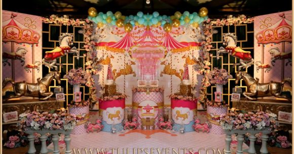 Pink Carousels Birthday Party