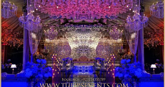 Blue Oceans Walima Decorations
