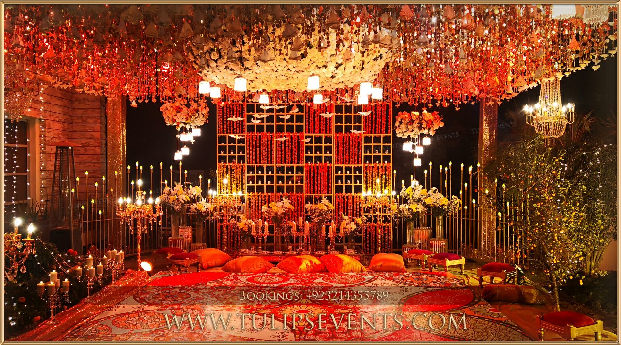 best dholki event decor in home Pakistan (5)