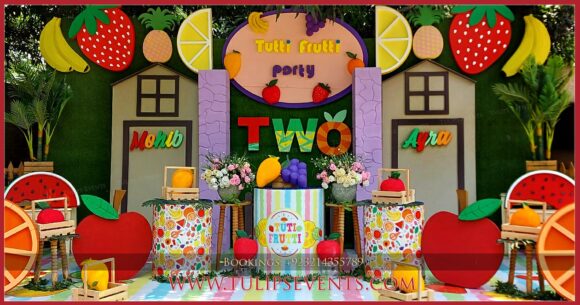 Fruitilicious Theme Party decor