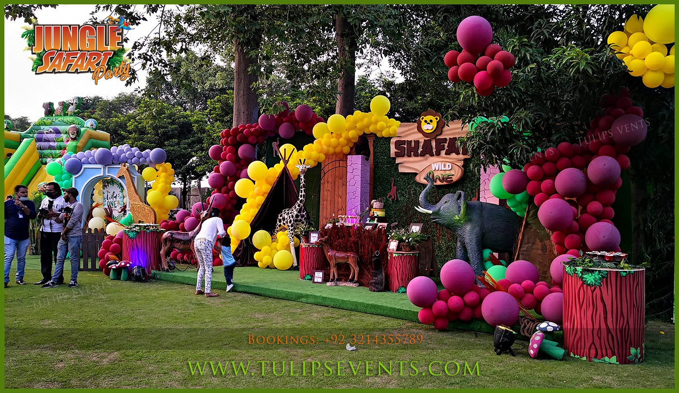3d Safari birthday party ideas by Tulips Events (10)