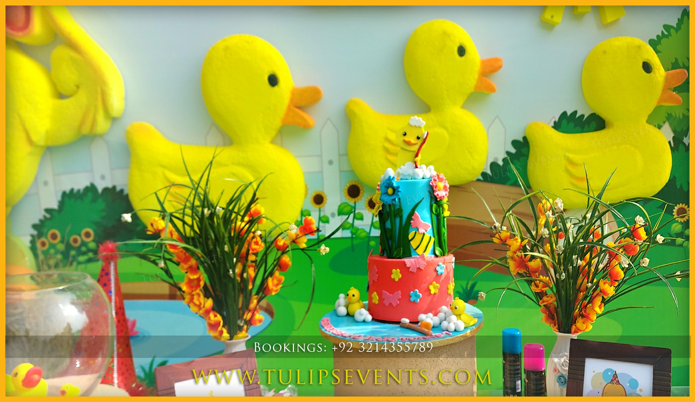 5 Little Duck Theme Birthday Decor ideas in Pakistan (3)