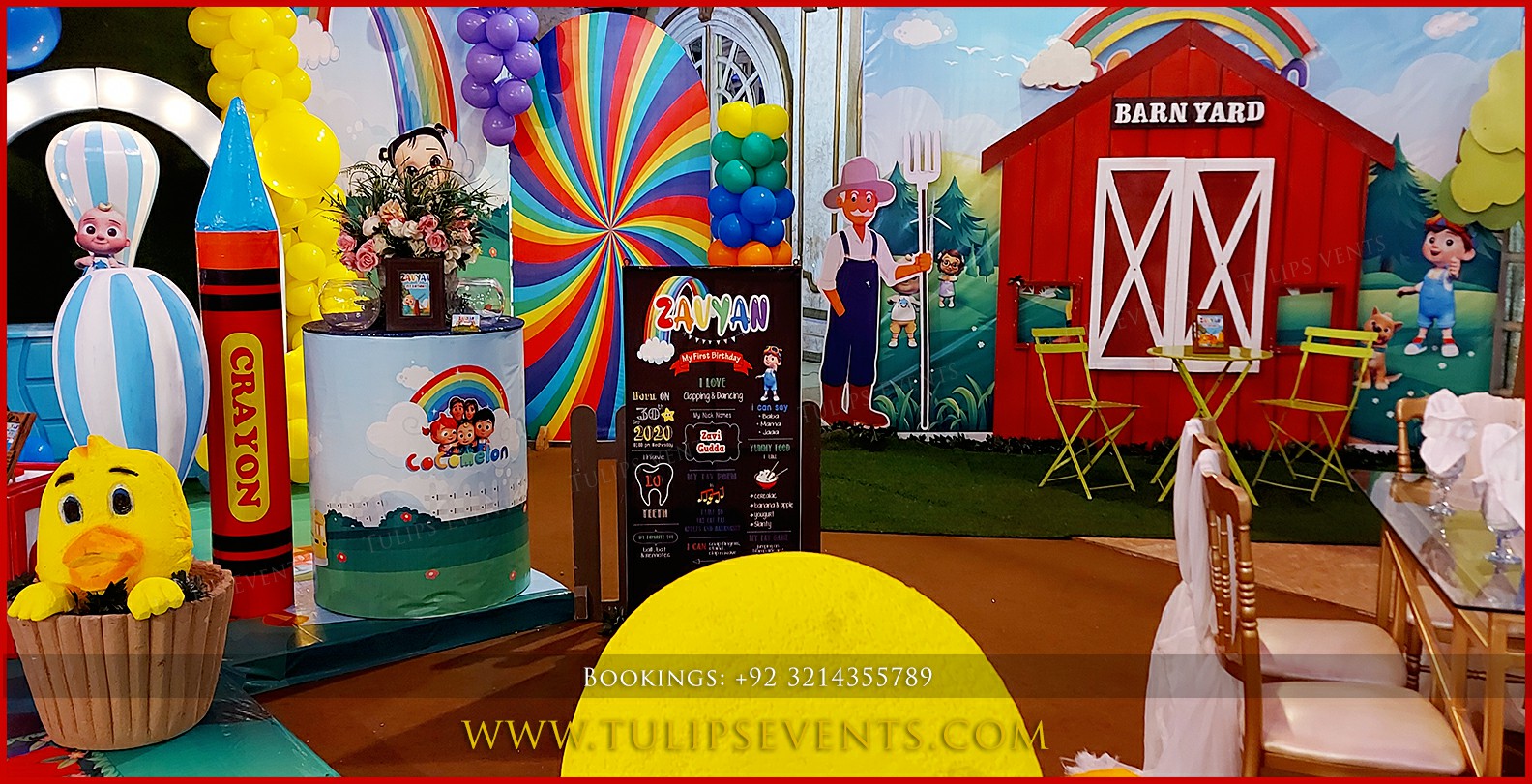 CoComelon Nursery Rhymes Party planner in Mirpur Pakistan (3)