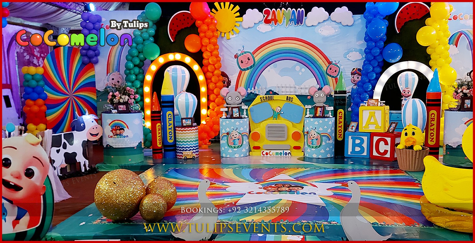 CoComelon Nursery Rhymes Party planner in Mirpur Pakistan (9)