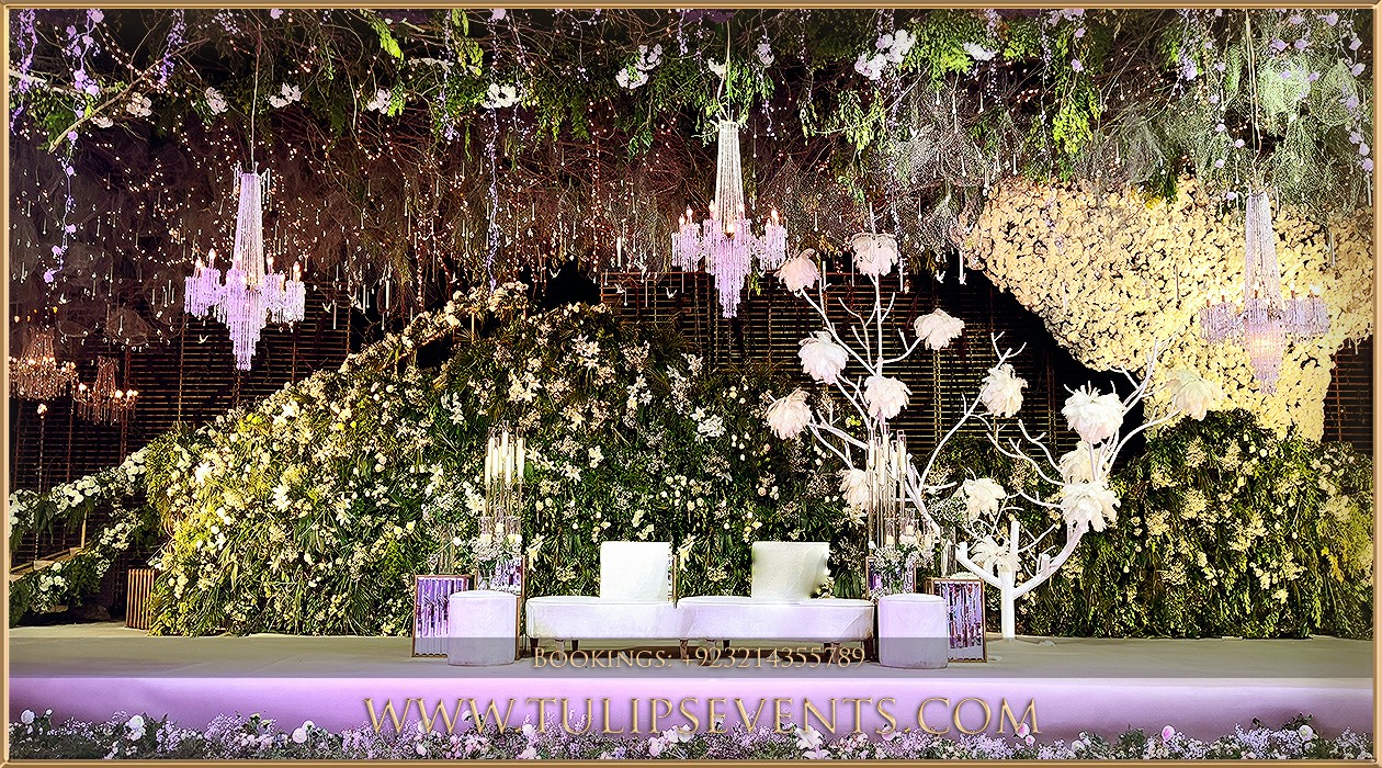 Enchanted Forest Wedding Theme Decorations by Tulips Events (4)
